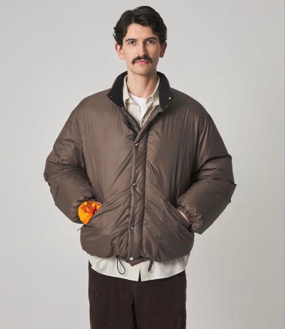 sサイズ　stevenalan nanga別注 ダウンジャケット ダークブラウン Steven Alan（スティーブンアラン）の「＜NANGA × Steven Alan＞ DOWN
