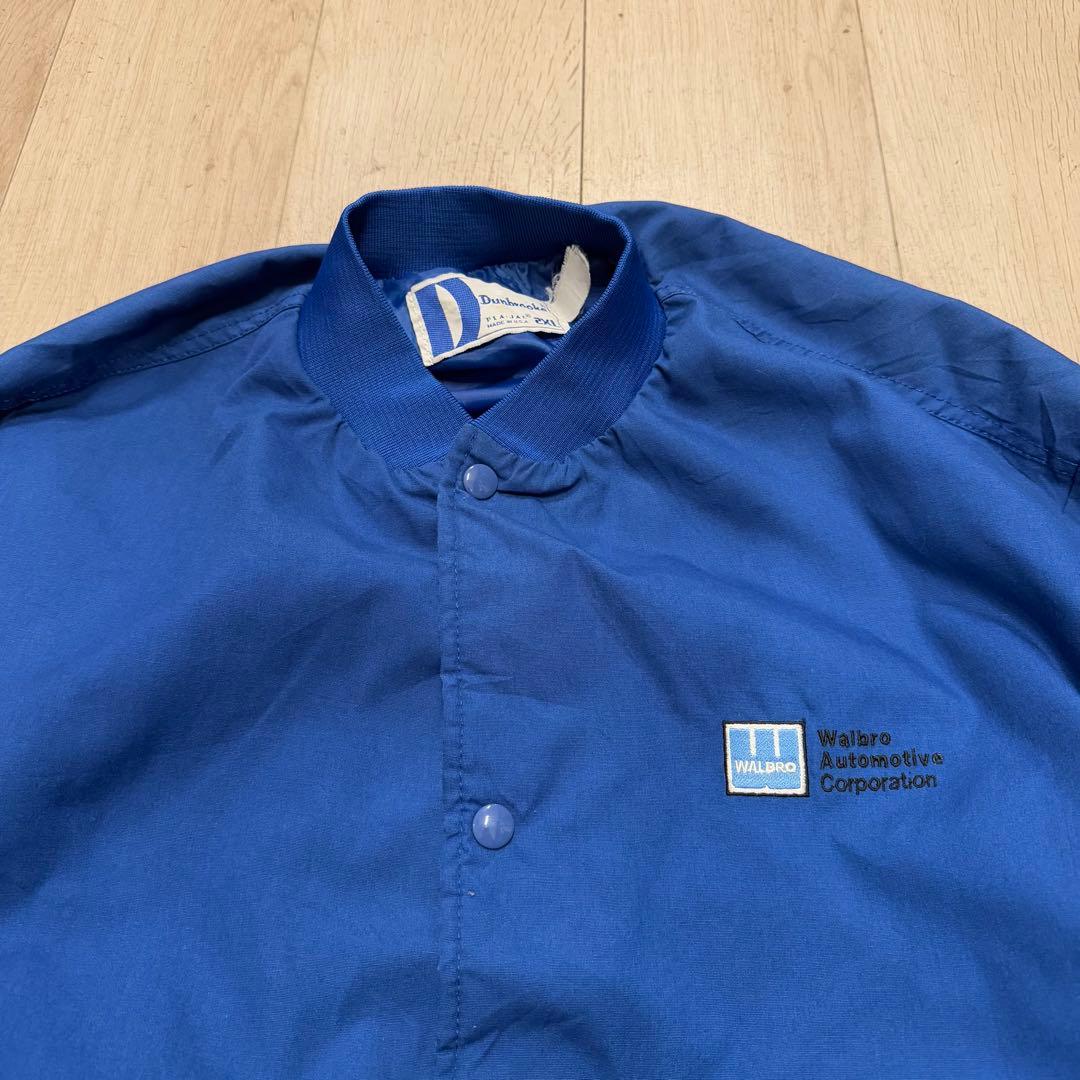 青 ブルゾンジャケット ジャンバー スタジャン 刺繍 2XL - メルカリ