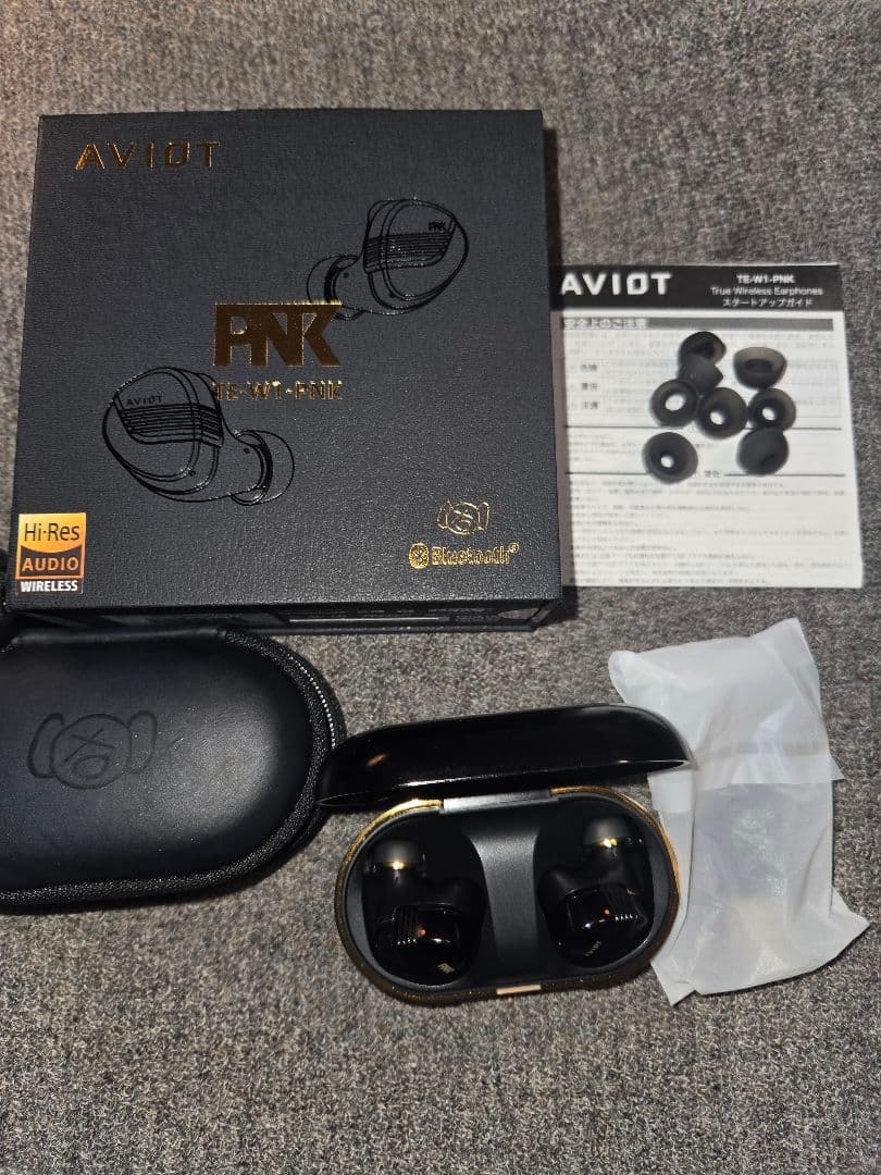 AVIOT TE-W1-PNK ピアホン8 AVIOT、ピエール中野氏監修“ピヤホン”第8弾TWS「TE-W1-PNK」。特別音質