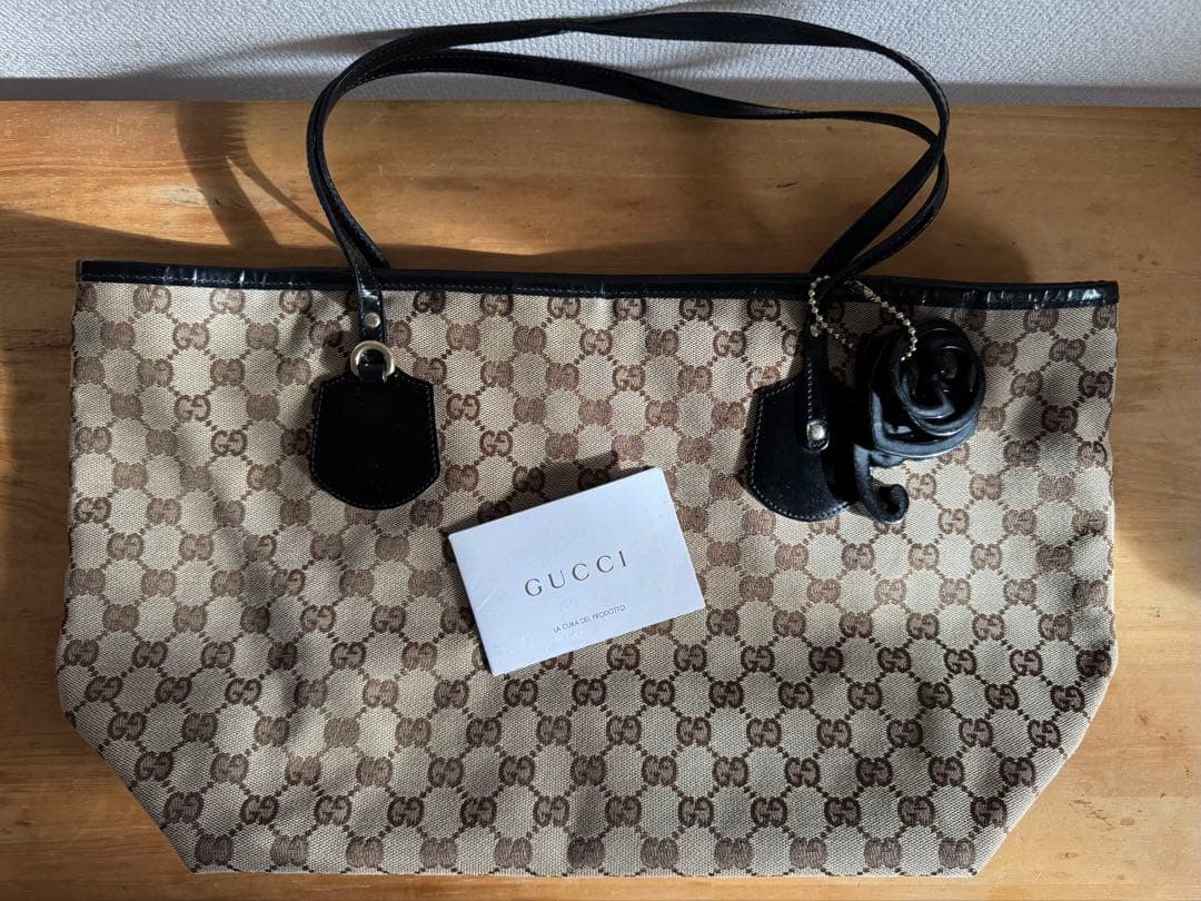 GUCCI GGパターン トートバッグ 大きめ GUCCI（グッチ） 並行輸入 トートバッグ GUCCI GGロゴ 725664 AABDG