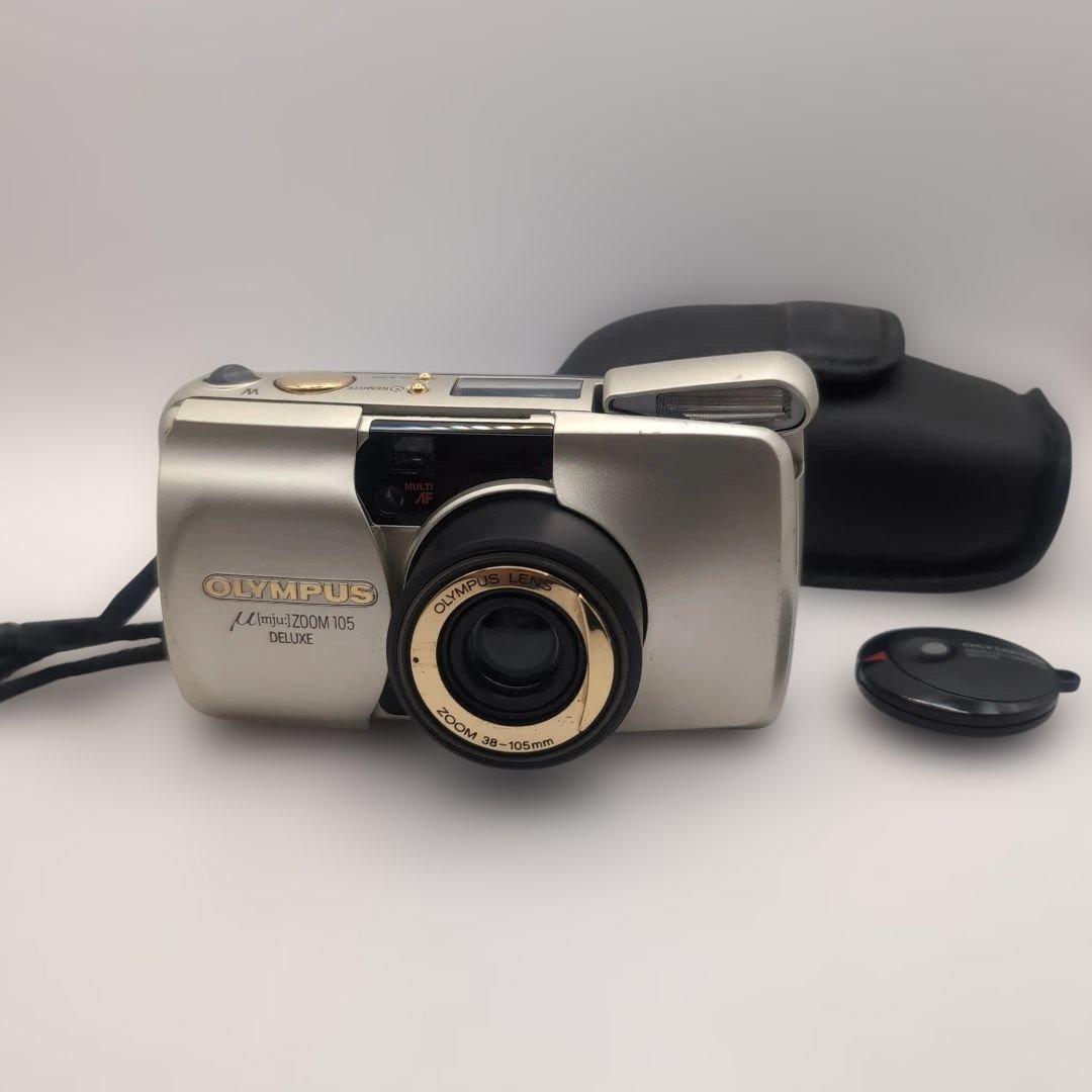 動作確認済 オリンパス　カメラ　μ ZOOM 105 DELUXE Olympus μ ZOOM 105 DELUXE G0206-61-5p p - メルカリ