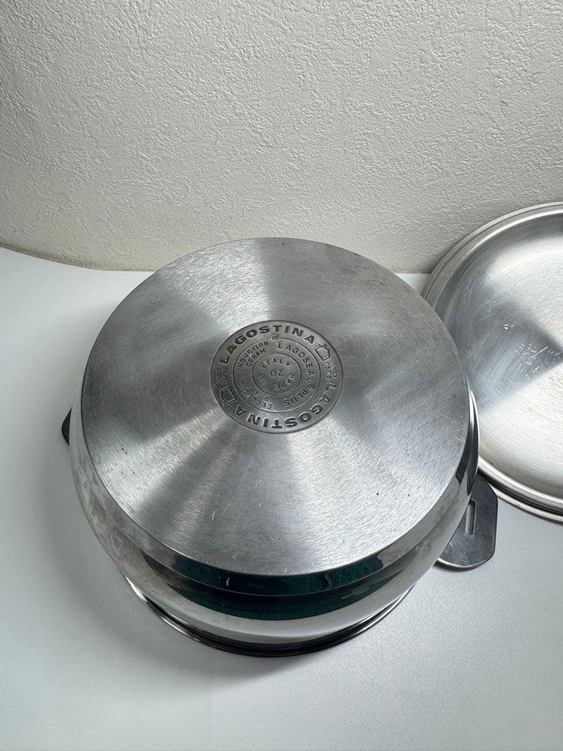 LAGOSTINA ステンレス 両手鍋 3点セット 14•18•20cm - メルカリ
