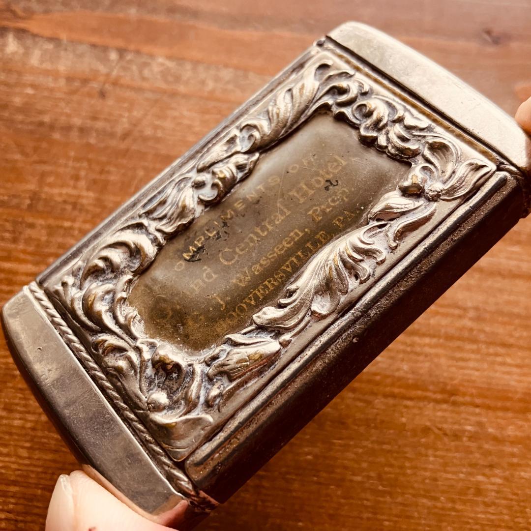 USAマッチケース／1910s antique／アメリカ／Match Safe - メルカリ