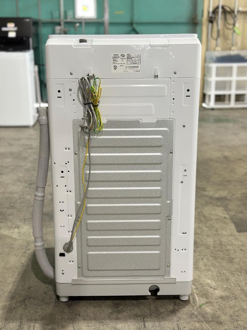 ■AQUA/アクア■全自動洗濯機 7.0kg AQW-S7P-W 2024年製