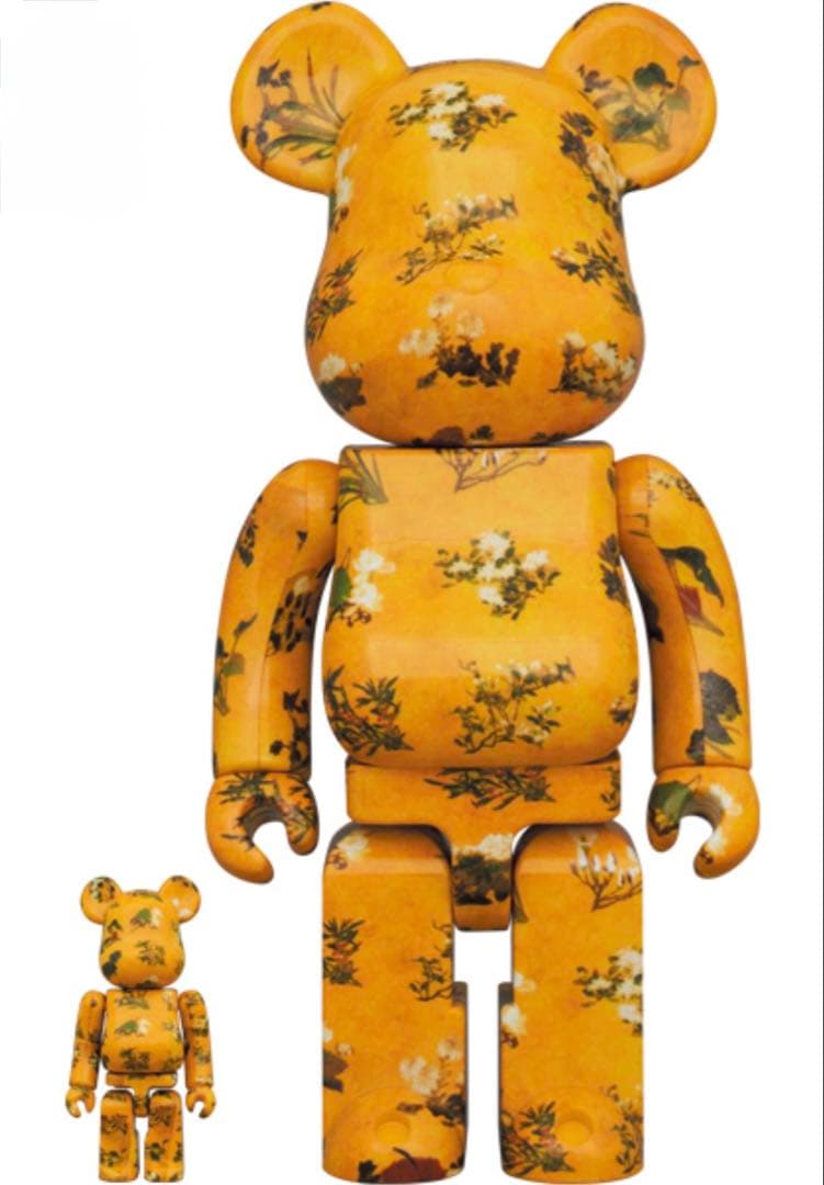 未開封】BE@RBRICK ベアブリック 伊藤若冲 百花図100% 400% - メルカリ