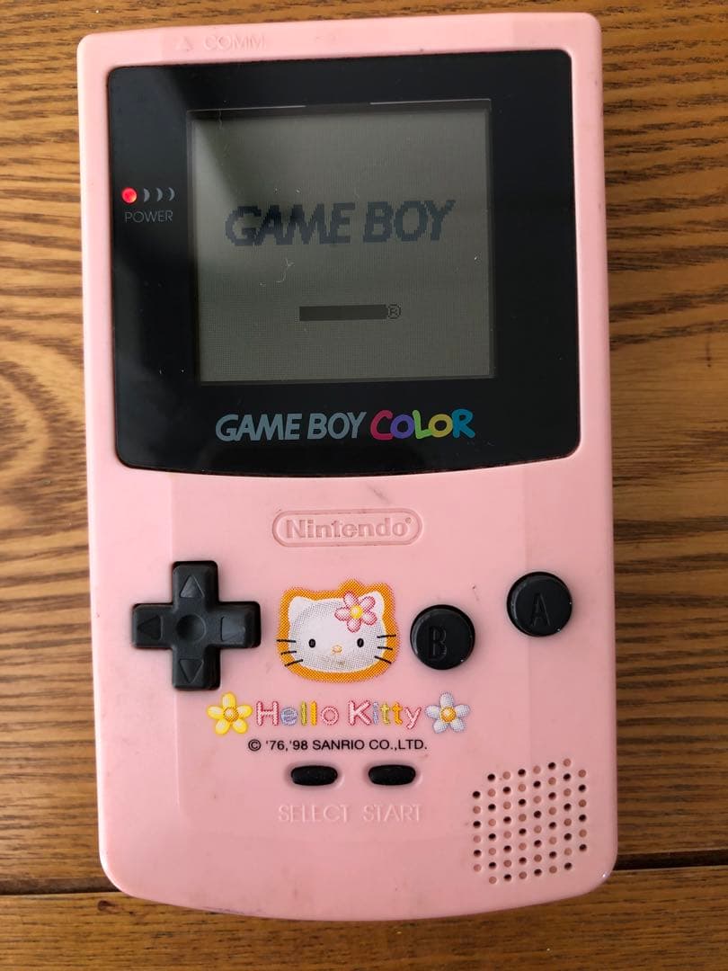ゲームボーイ ゲームボーイカラー キティちゃん 任天堂 サンリオ 動作