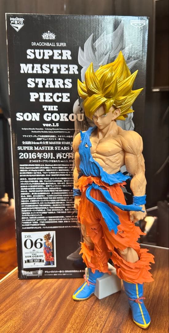 SMSP Ver1.5 孫悟空06 希少・未開封】smsp 孫悟空 ver.1.5 GOLD 06 F賞 - メルカリ