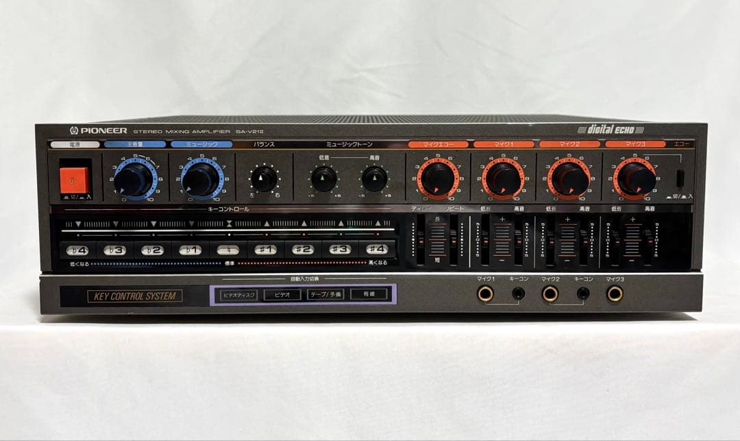 PIONEER カラオケアンプ SA-V21II ミキサー/デジタルエコー - メルカリ