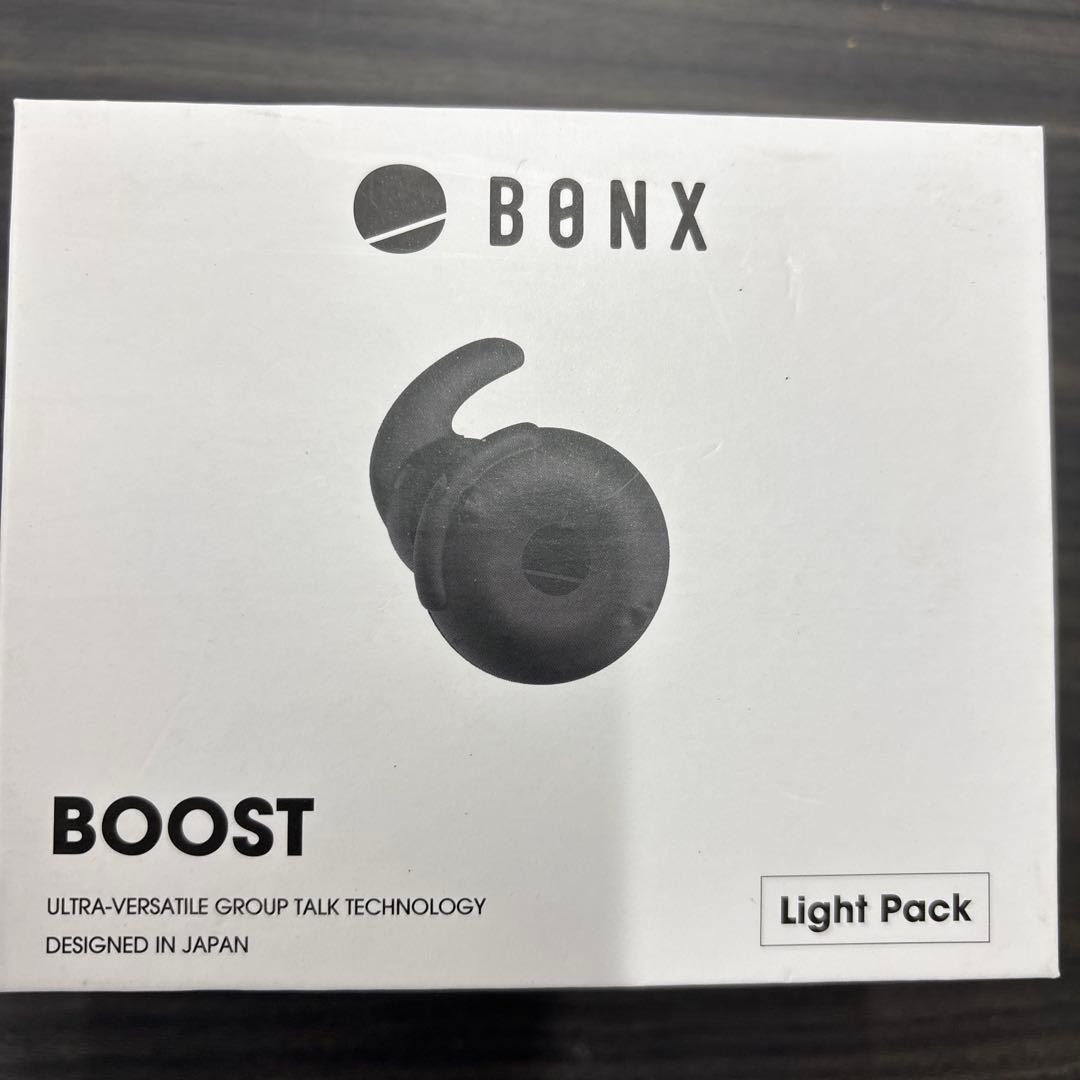 BONX BOOST イヤホン ブラック - メルカリ