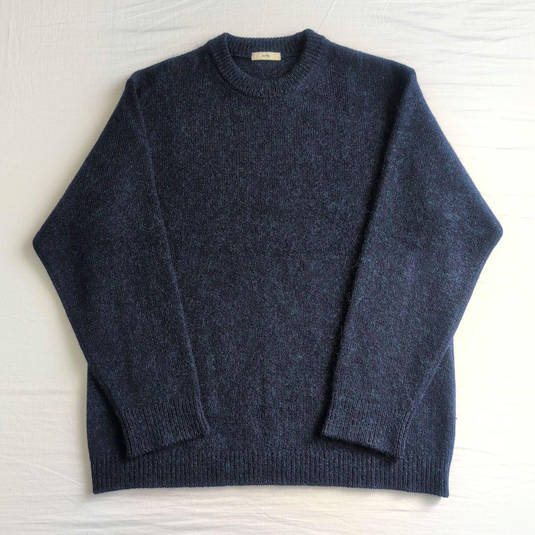 ATON エイトン WOOL MOHAIR CREWNECK SWEATER ATON（エイトン） セーター ニット 「ATON/エイトン」WOOL MOHAIR