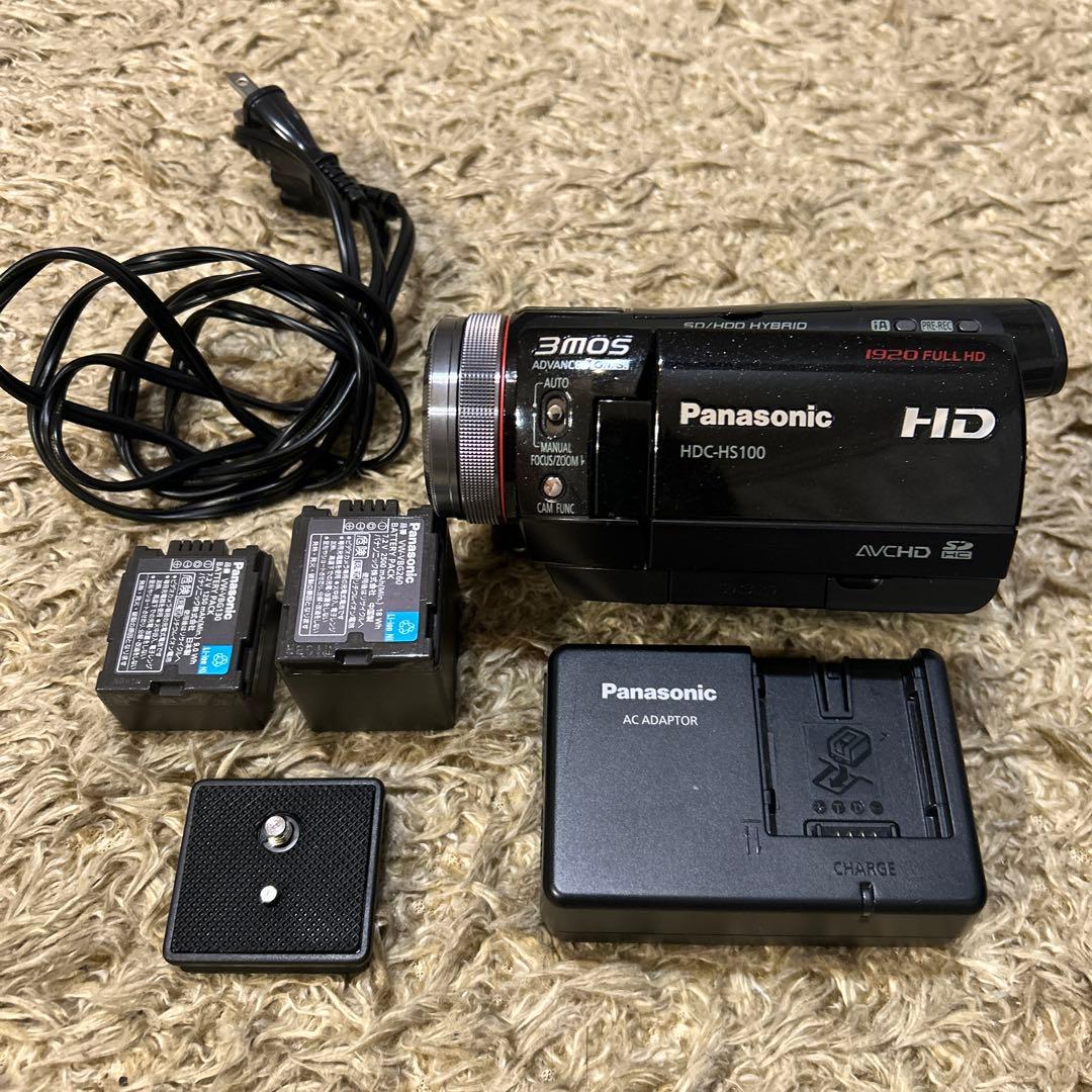 Panasonic パナソニック HDC-HS100 ビデオカメラ Panasonic HDC-HS100 Full-High Definition Camcorder HDC-HS100K