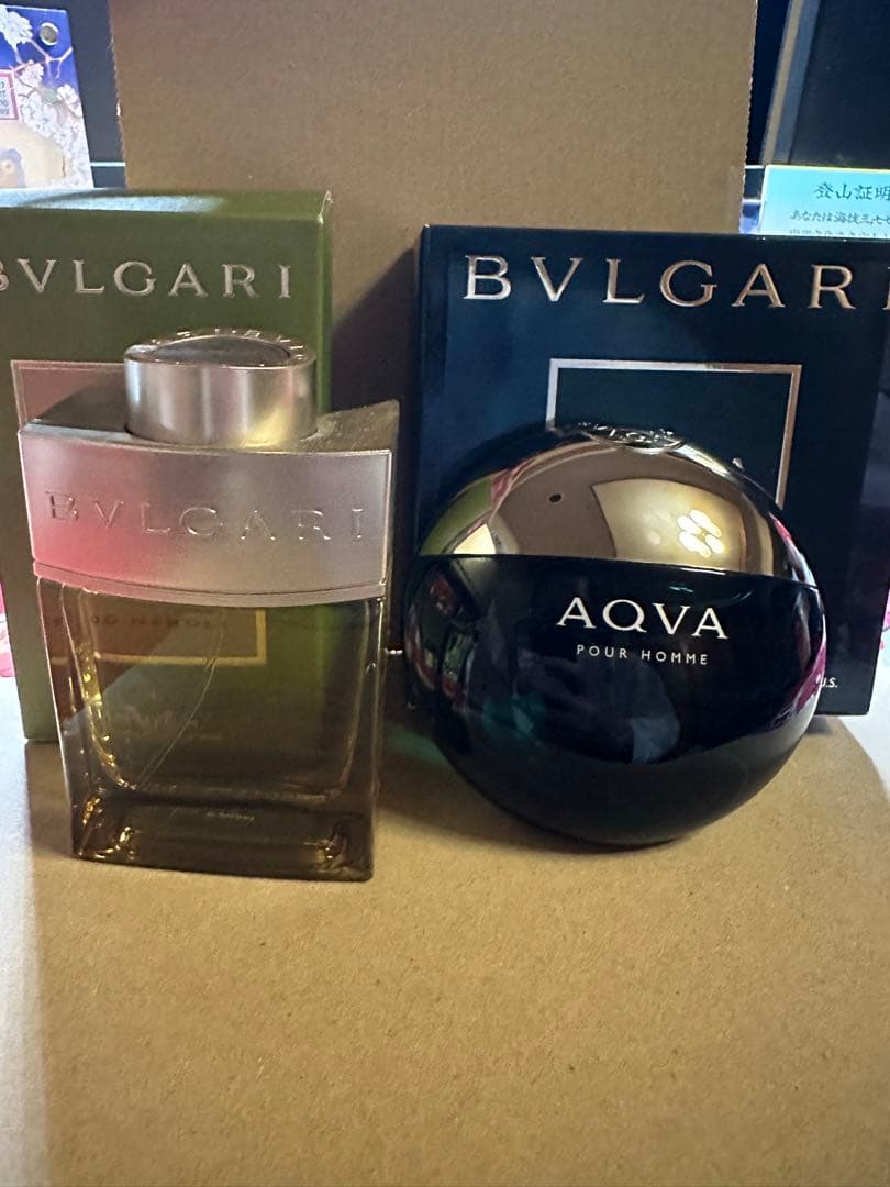 BVLGARI 香水 2本セット BVLGARI（ブルガリ） 並行輸入品 マン レイン エッセンス 2Pセット