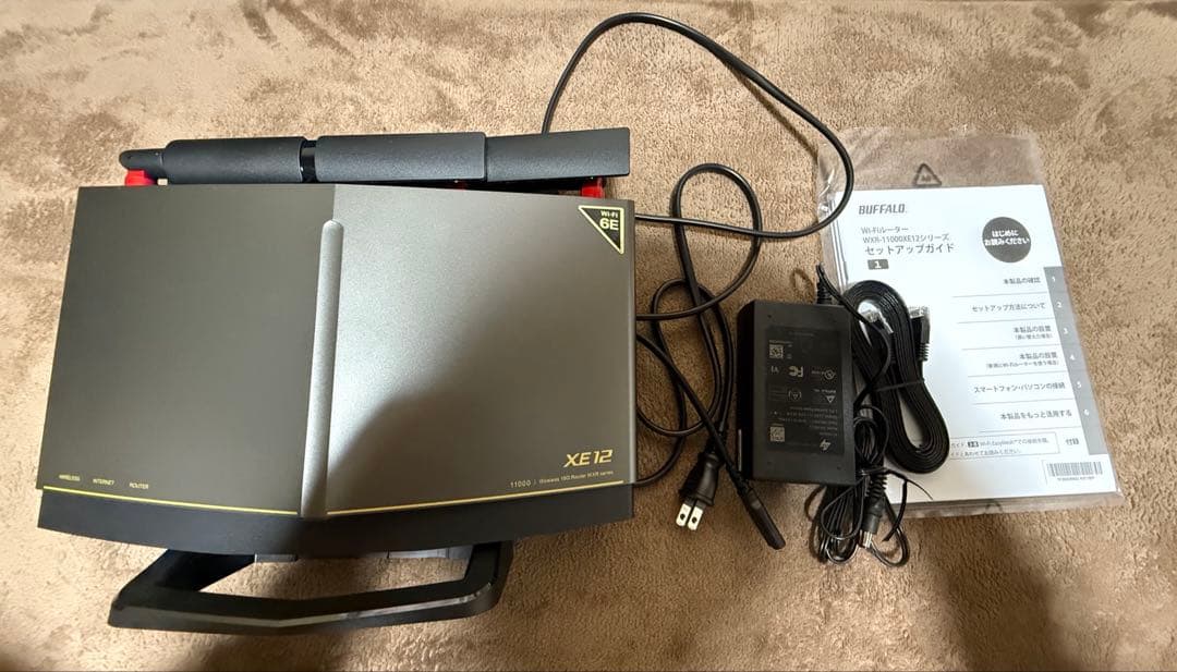 無線LANルーター WXR-11000XE12 (Amazonパッケージ)