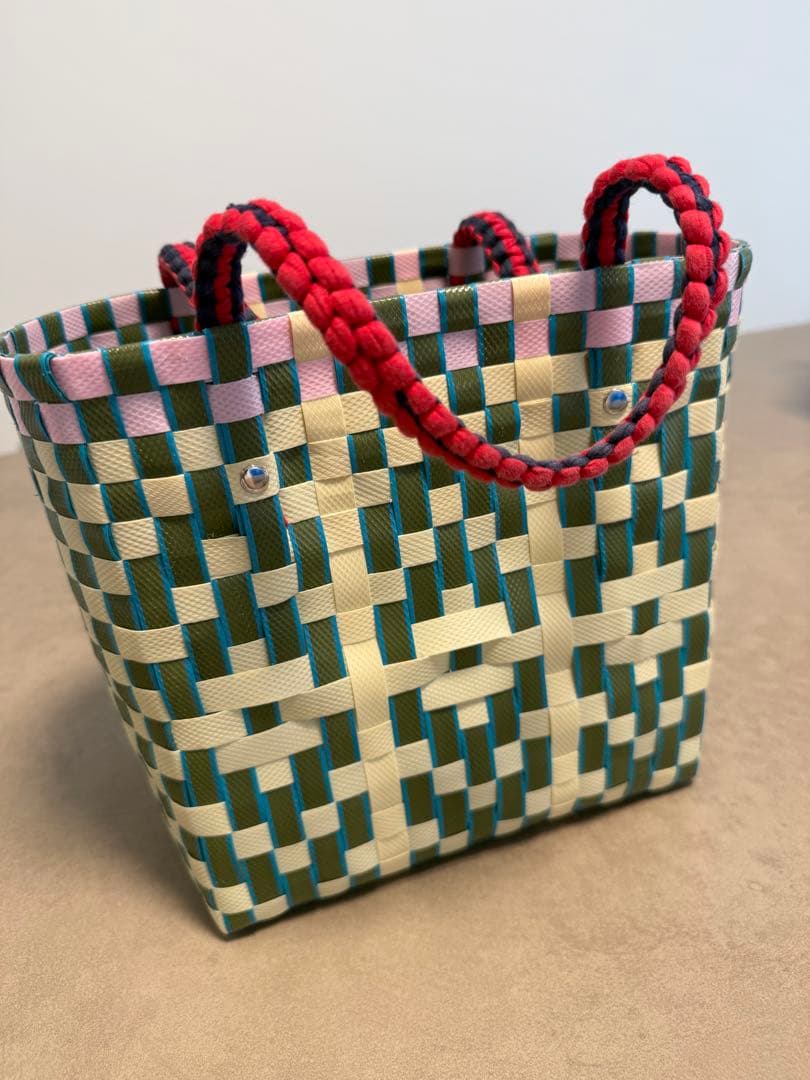 MARNI 編み込みかごバッグ - メルカリ