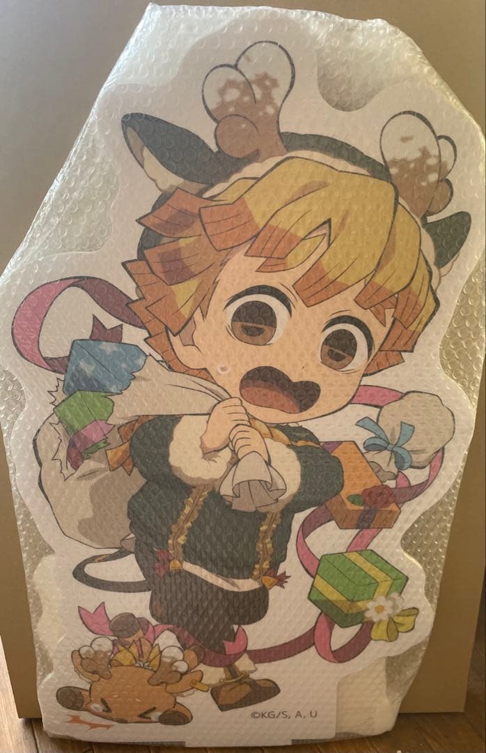 鬼滅の刃 我妻善逸 クリスマス スタンディPOP HIROMA 北九州　限定 鬼滅の刃 竈門炭治郎 クリスマス スタンディPOP パネル ヒロマ 北九州