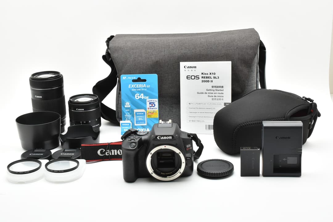あ*。様 ■ ほぼ未使用 ■ Canon EOS Kiss X10 Canon EOS Kiss X10を徹底レビュー！実際に使ってわかったメリット