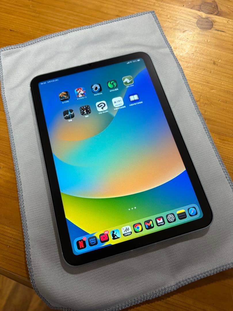 iPad mini A17pro 128G セルラーモデル SIMフリー】iPad mini (A17 Pro) 8.3型 Wi-Fi + Cellularモデル