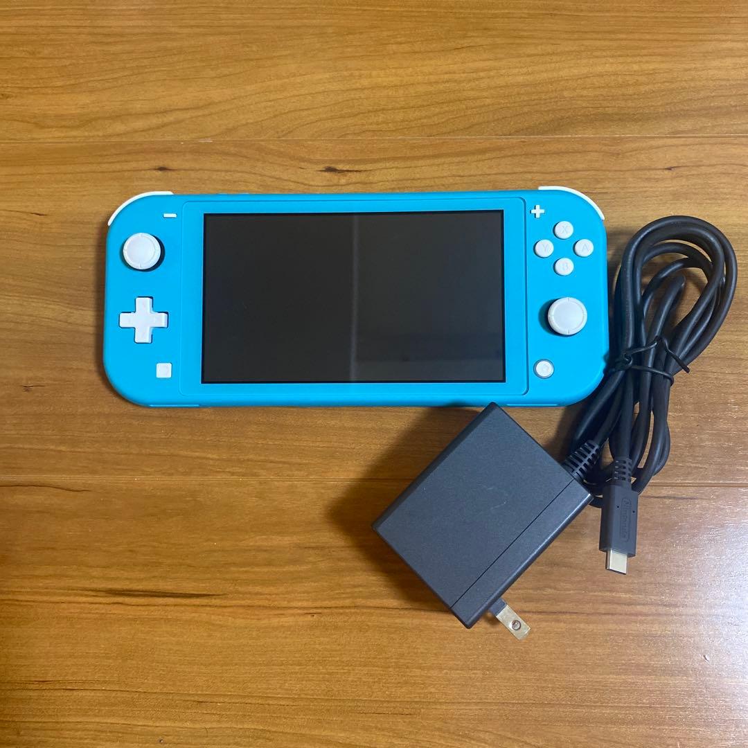 Nintendo Switch Lite 青 本体とアダプター付き Amazon.com: Nintendo Switch Lite - Turquoise : Video Games