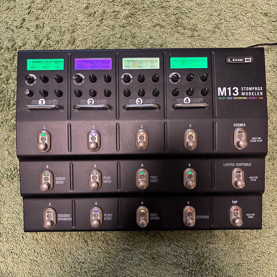 【出品1/8まで】Line 6 M13 Stompbox Modeler Line 6 M13 Stompbox Modeler - Tonebox.com