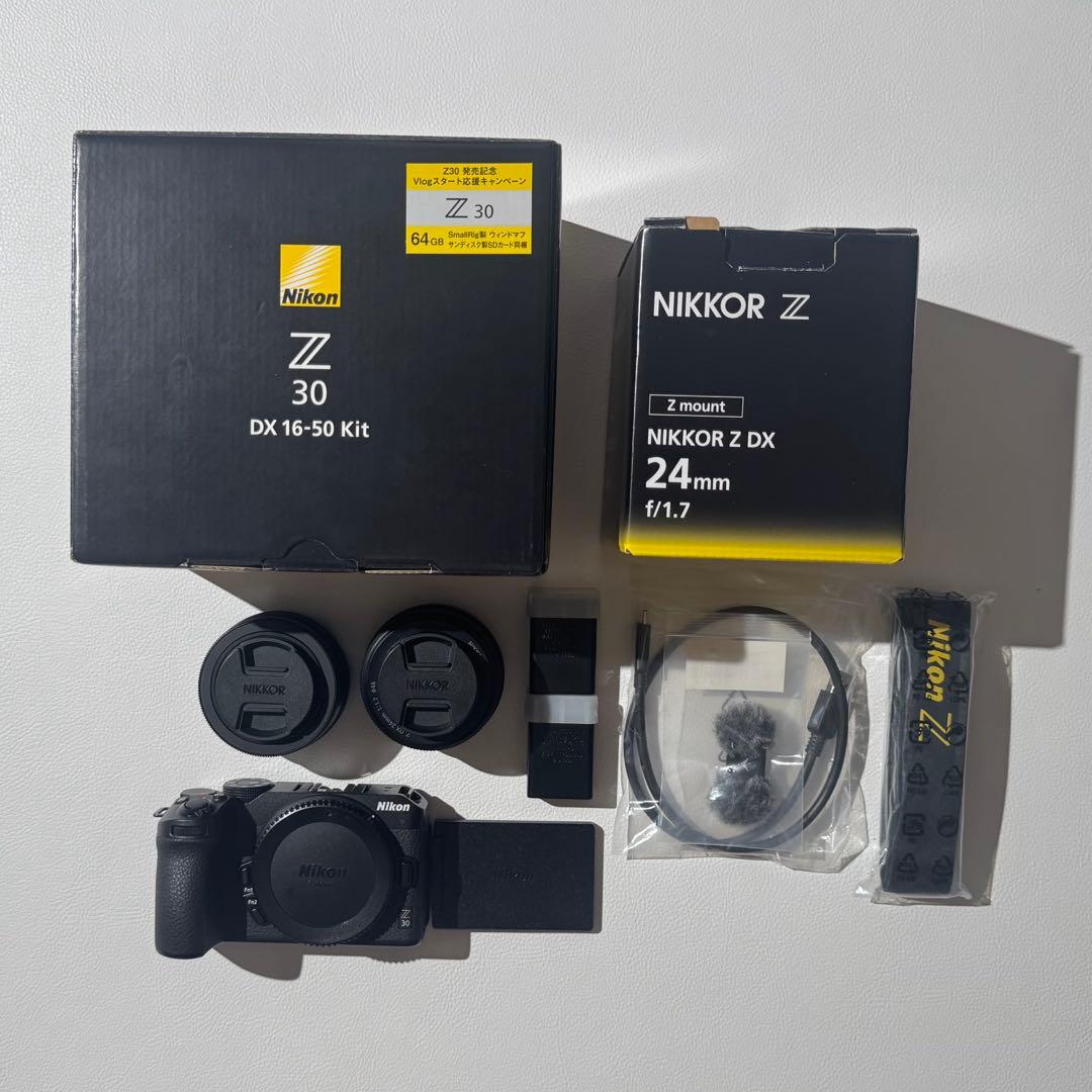 Nikon Z30 ボディ+レンズ2本セット Nikon Z30 12-28 PZ VR レンズキット 新品｜フジヤカメラ