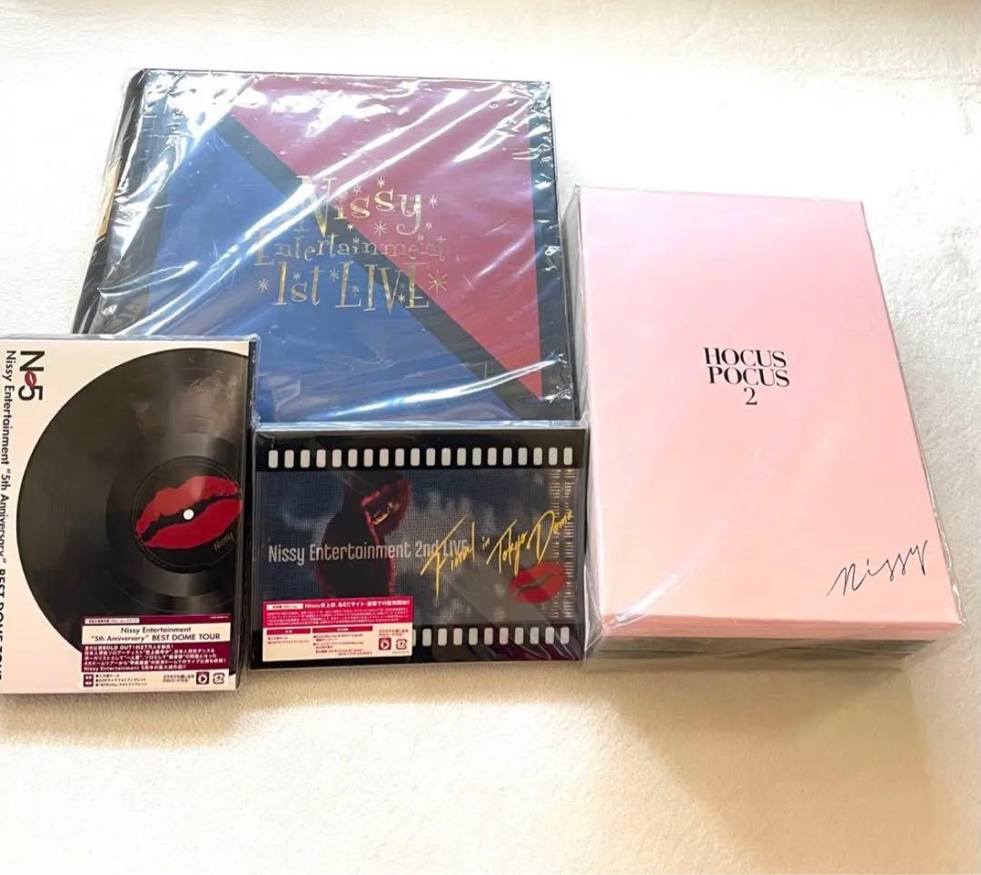 Nissy DVD 4枚セット Nissy Entertainment 1st LIVE（4枚組Blu-ray+フォトブック+CD
