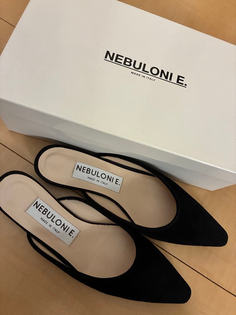 NEBULONI E. ブラックスエードミュール 35 NEBULONI E. ブラックスエードミュール 35 楽天市場】【国内正規品