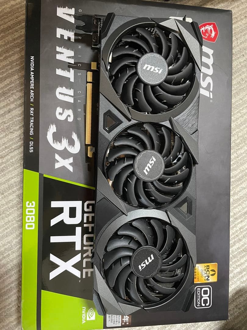 グラフィックボード・グラボ・ビデオカード MSI GeForce RTX 3080 VENTUS 3X グラフィックボード・グラボ・ビデオカード MSI GeForce RTX 3080 Ti
