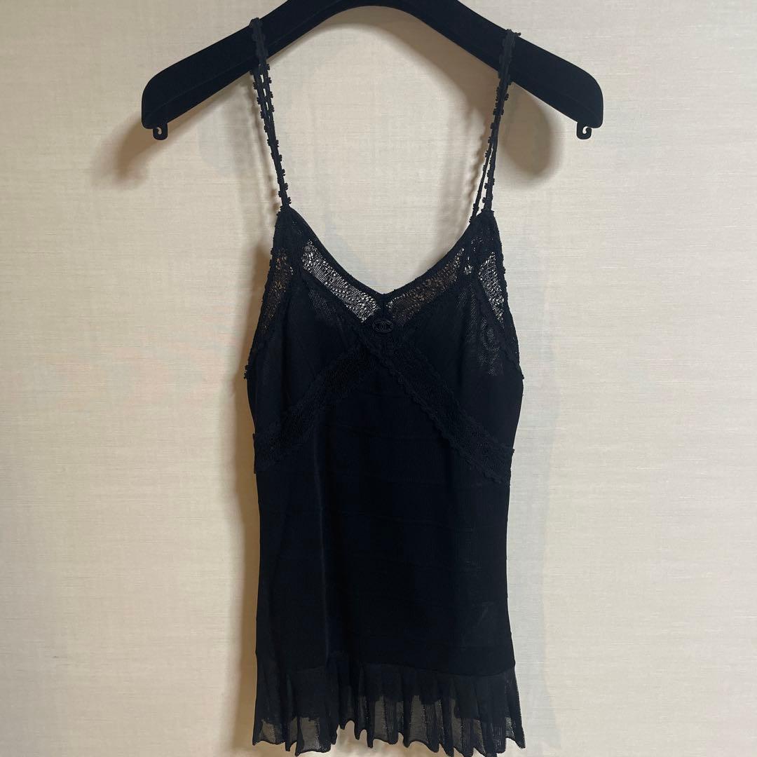 vintage CHANEL レース　キャミソール　サイズ34 CHANEL アイボリー キャミソール サイズ40 CHANEL - シャネル