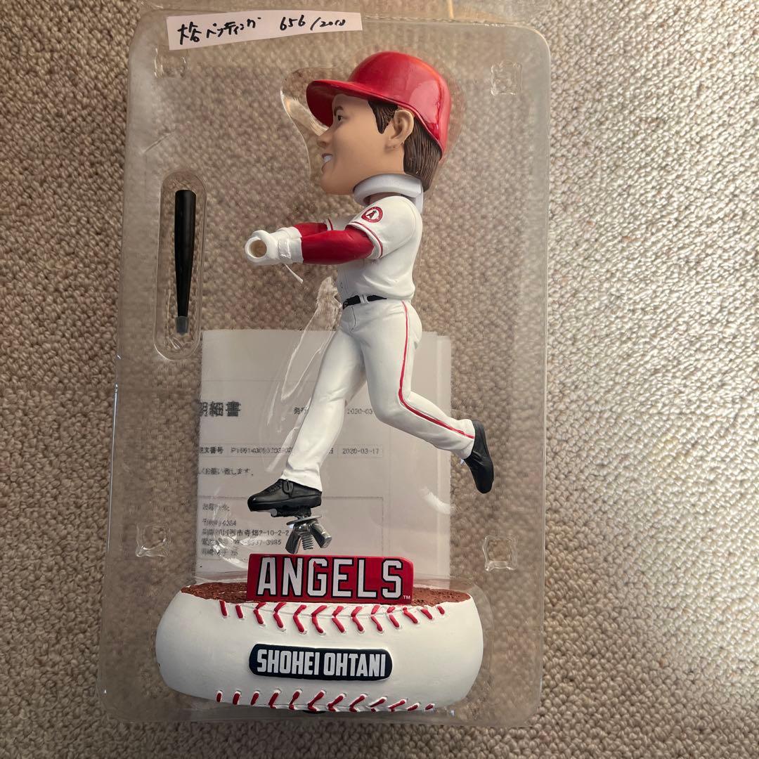 大谷翔平ボブルヘッドfacoフィギュア　バッティングポーズ 新品] 大谷翔平ボブルヘッド 大谷翔平 50/50 大谷翔平バッティング