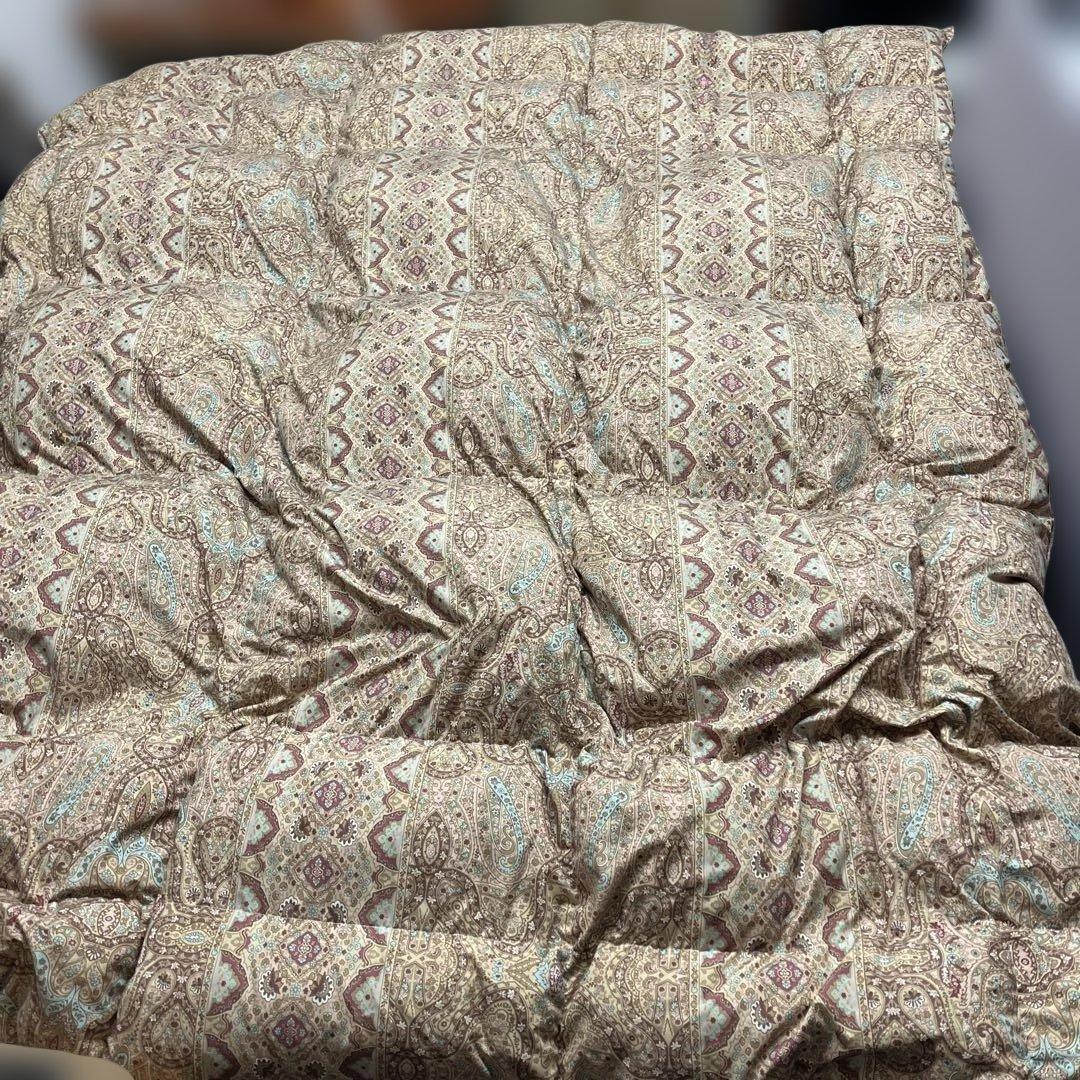 凛*様 ④ 羽毛布団　190×210 ダウン90% フェザー10 1.4kg も