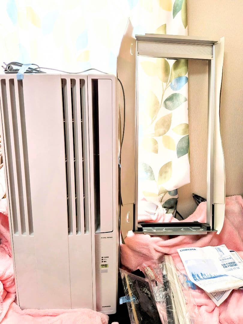 極美品☆2025年式CORONA☆ 窓用エアコン 冷房機能 ReLaLa ウインドエアコン コロナ 2025年モデル リララ冷房専用シリーズ