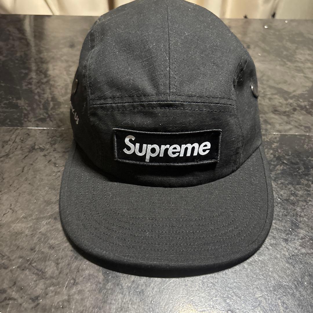 Supreme ブラック キャップ SUP94 Supreme 黒 キャップ SUP94-NY-US - メルカリ
