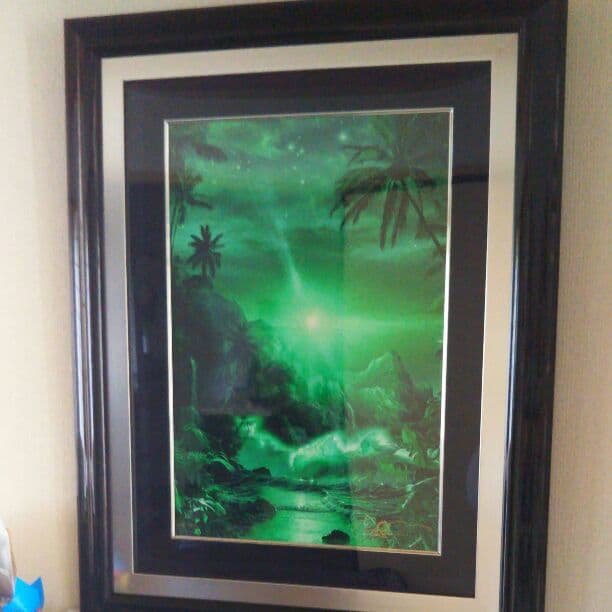 再再値下げ！絵画 クリスチャンラッセン  ハワイアンエンブレイス 再再値下げ！絵画 クリスチャンラッセン ハワイアンエンブレイス