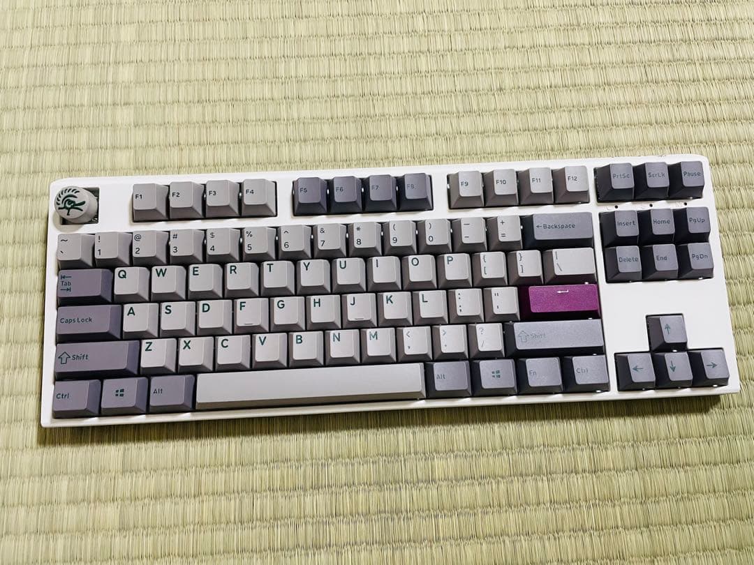 キーボード Ducky One 3 TKL 80% keyboard Mist Ducky One 3 TKL Mist Grey Hotswap RGB Double Shot PBT QUACK Mechanical
