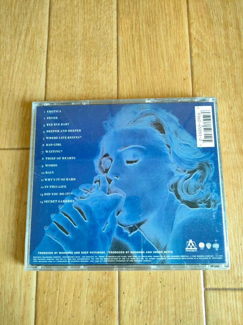 廃盤 US盤 マドンナ エロティカ Madonna Erotica - メルカリ