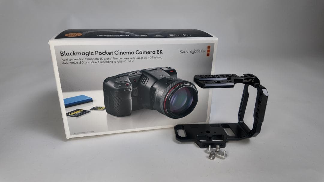 Blackmagic - BMPCC 6K (シネマカメラ) われらがブラックマジックのシネマカメラがフルフレームセンサーになっ