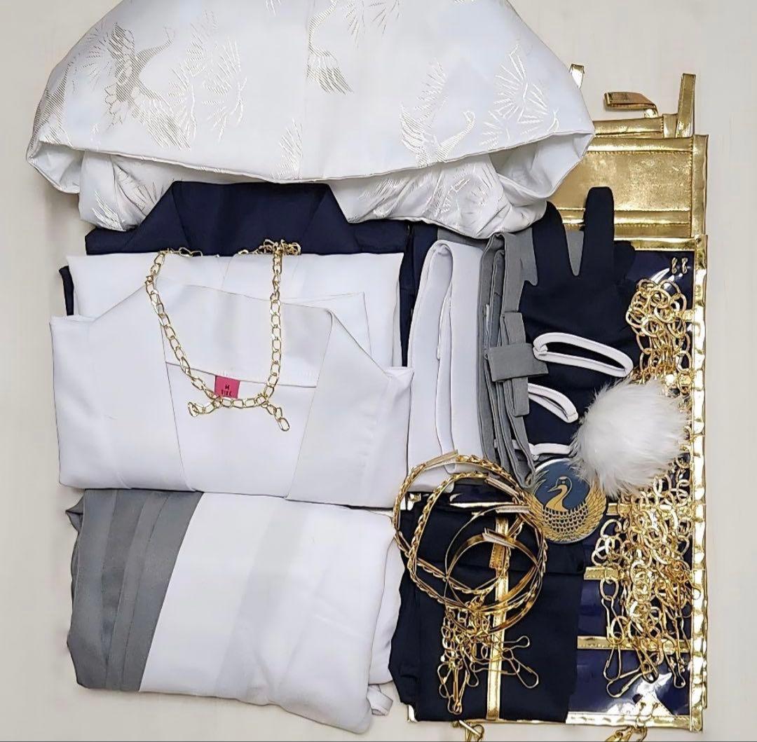 刀剣乱舞 鶴丸国永 コスプレ ウィッグ 51uyDrb-GWL._AC_UF350,