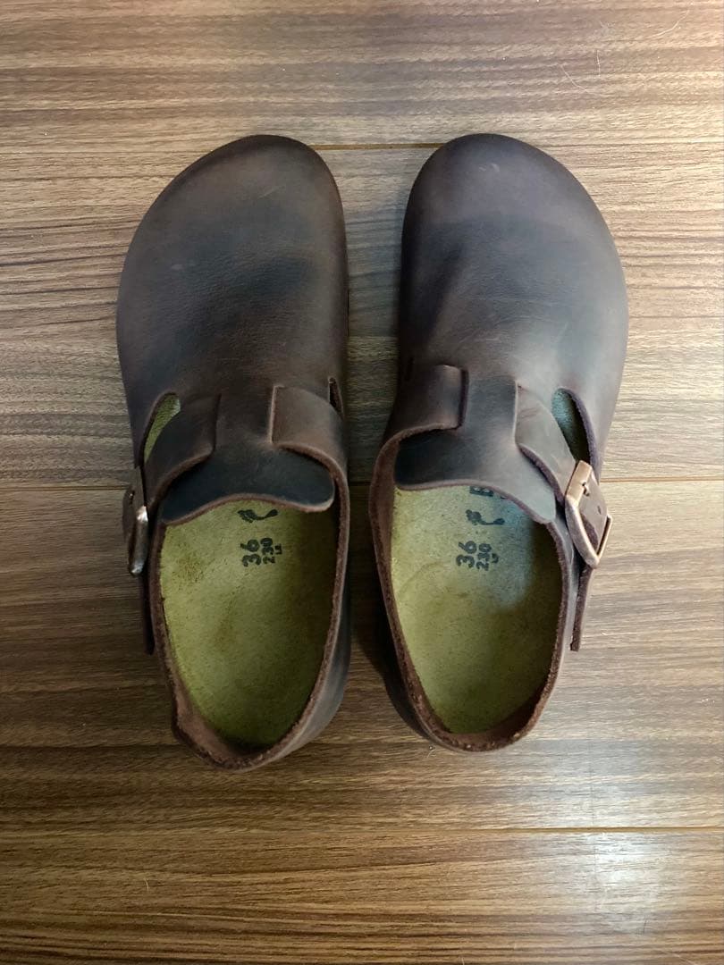 Eri　ビルケンシュトック ロンドン　美品　36(23.0) BIRKENSTOCK（ビルケンシュトック） ロンドン シアリング スエード