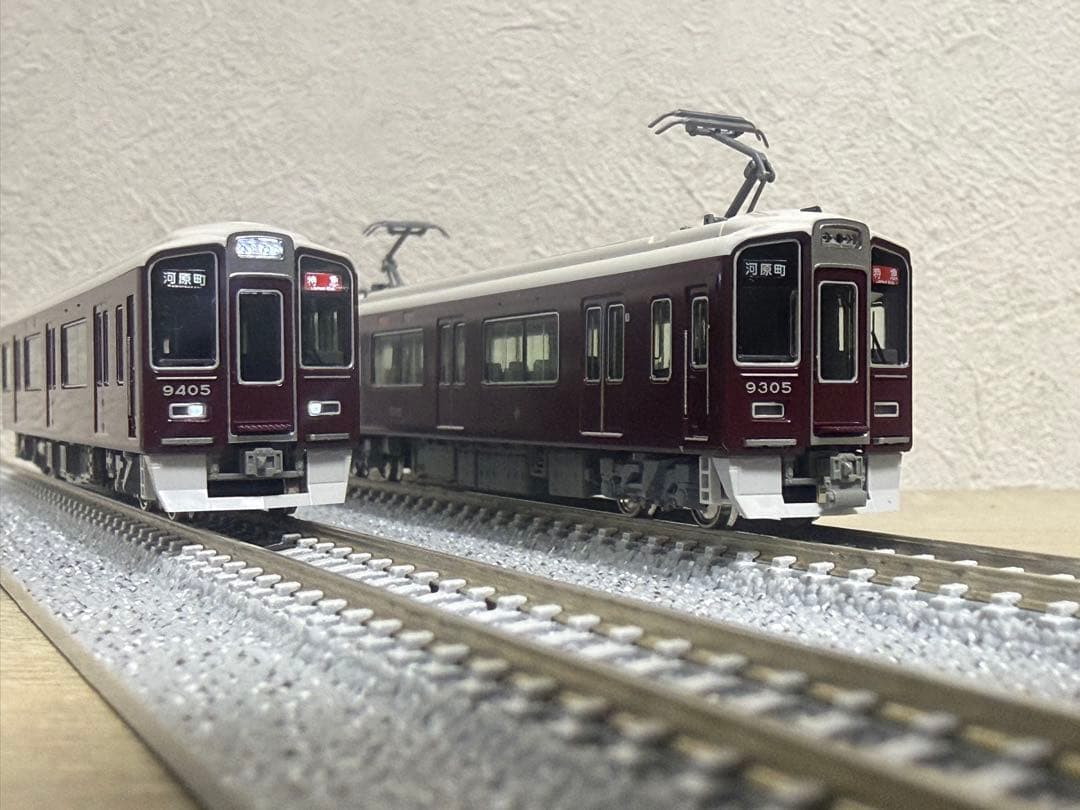 KATO 阪急9300系 8両セット 阪急nゲージ Amazon | KATO Nゲージ 阪急9300系9305F 8両編成セット 特別企画品10