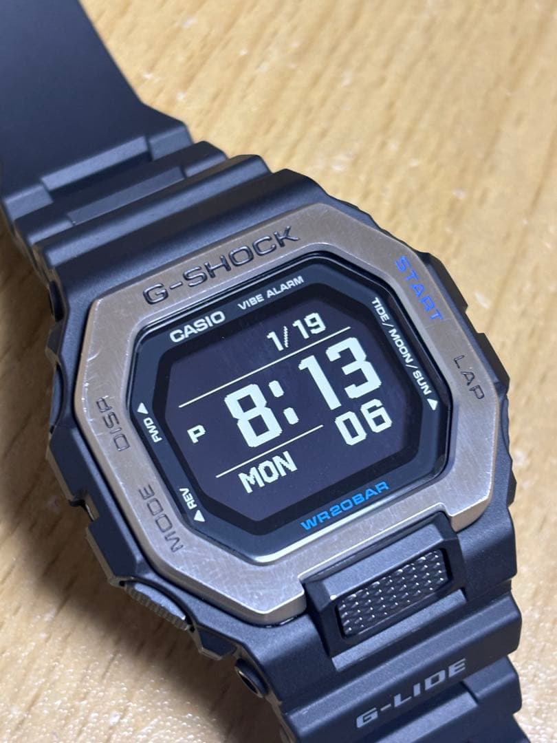 CASIO GBX-100-1JF タイドグラフ G-SHOCK G-LIDE ブラック GBX-100-1JF メンズ デジタル タイドグラフ