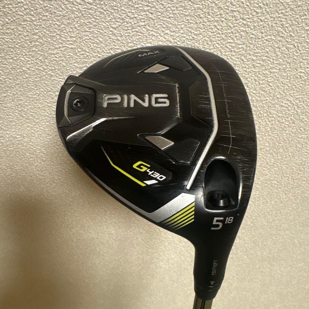1/31迄Ｇ430 MAX 5W 18° ピンツアークローム65S PING（ピン） ＼セール／ウッド PING G430 MAX フェアウェイウッド