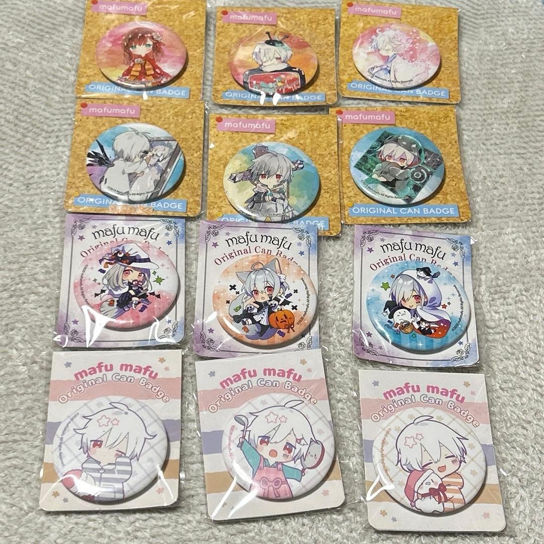 まふまふ オリジナル缶バッジ 12個セット ファミマ - メルカリ