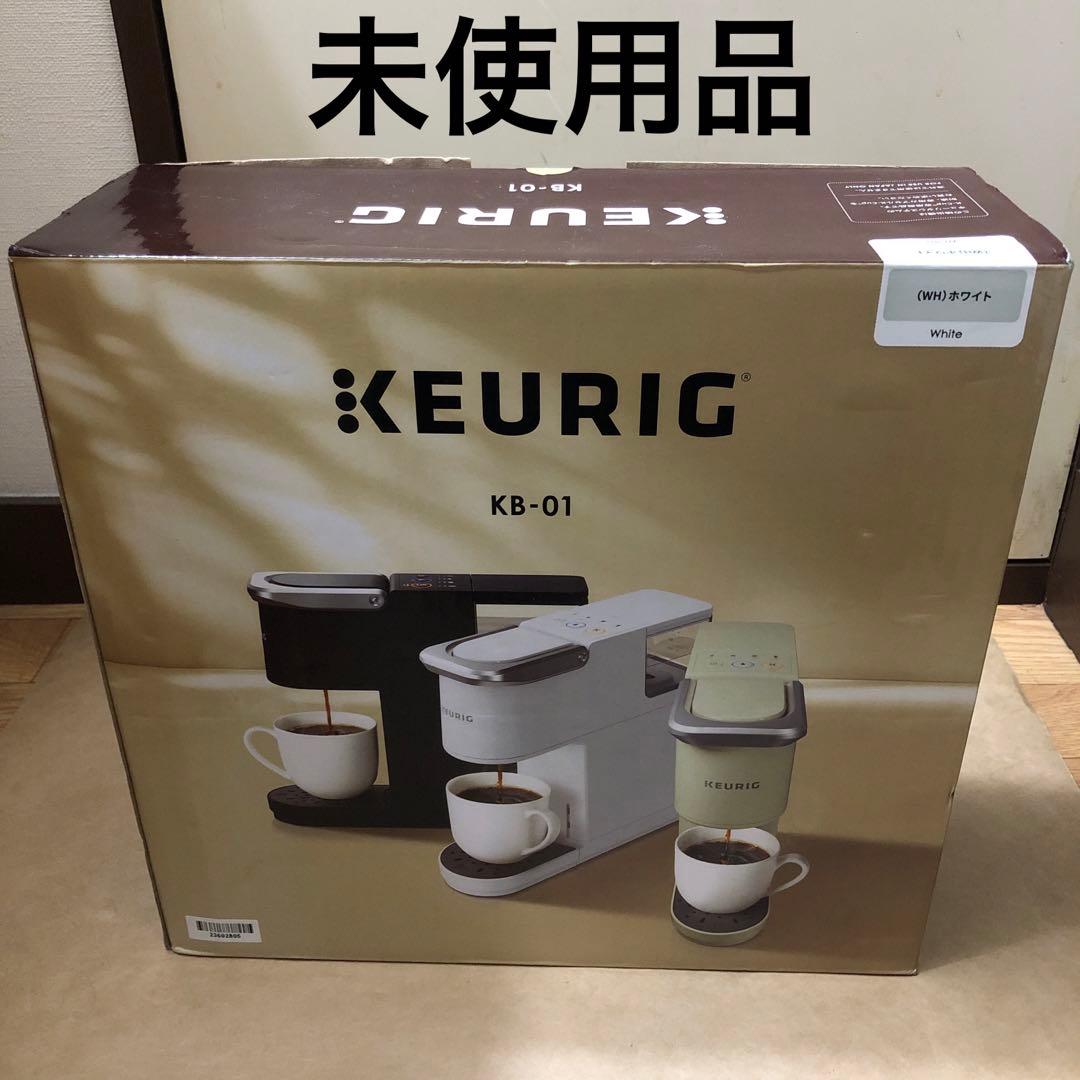 未使用品　キューリグ　KEURIG コーヒーメーカー　KB-01 ホワイト Amazon | KEURIG（キューリグ）コーヒーシステム KB-01 お試しセット K