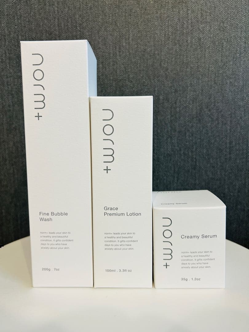 【新品未使用】norm+ デイリーケア3点セット Daily Care Set| norm+公式オンラインストア