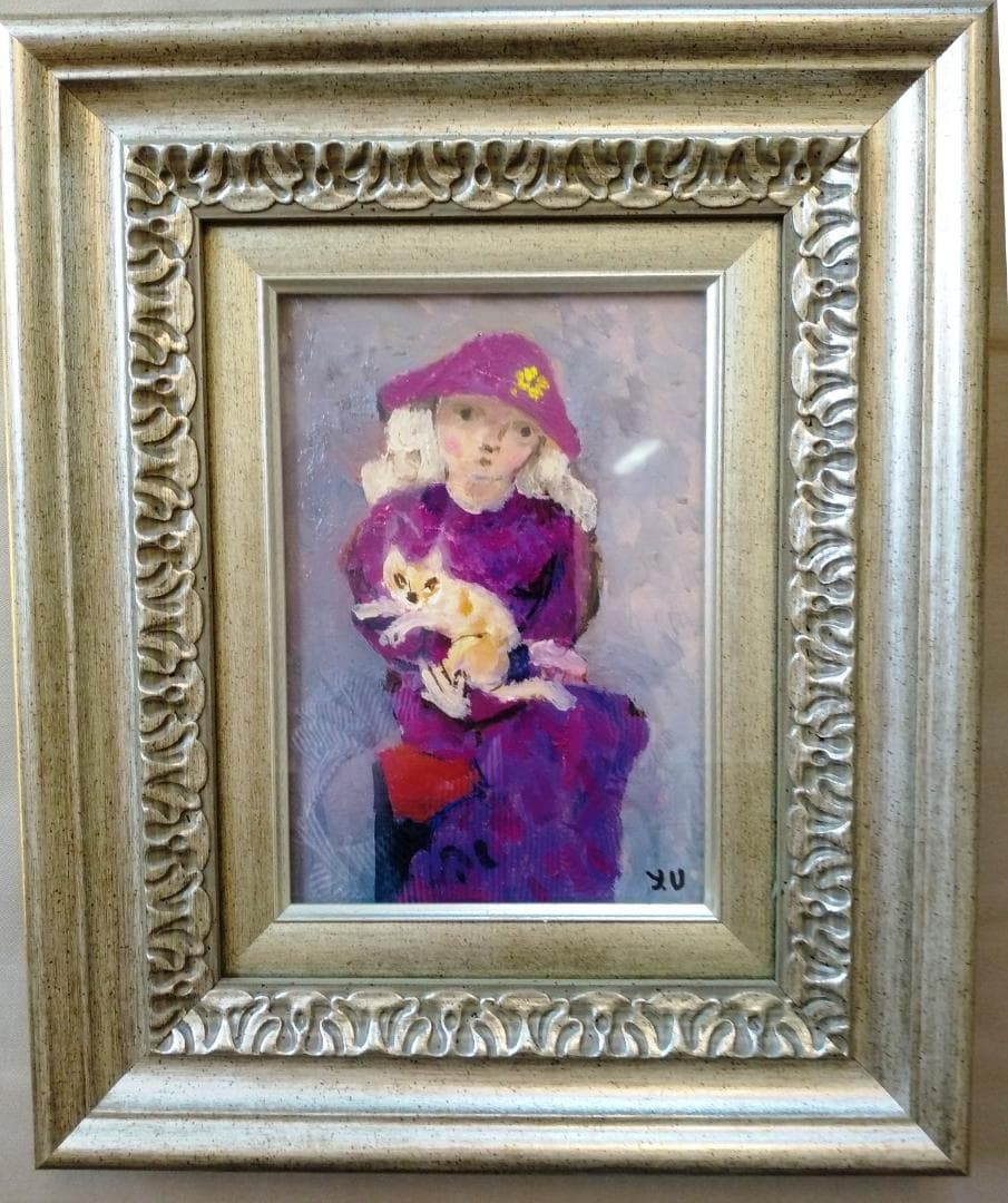 臼井幸彦、油彩画「デボラ」、FSM DSCNk00724.jpg