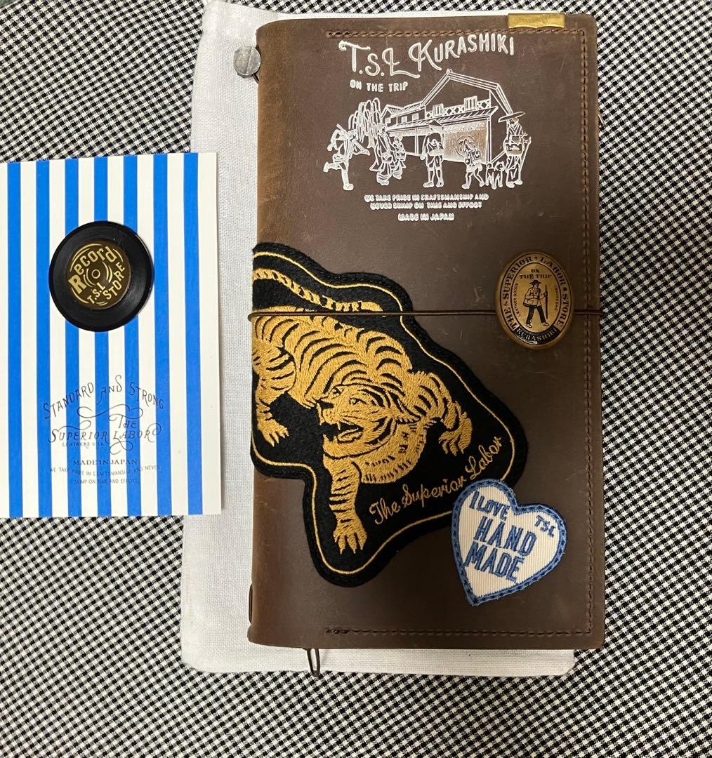 【最終価格】T.S.L倉敷限定 カスタム トラベラーズノート ブラウン コンチョ Amazon.co.jp: TSL倉敷限定 コンチョ シュペリオールレイバー