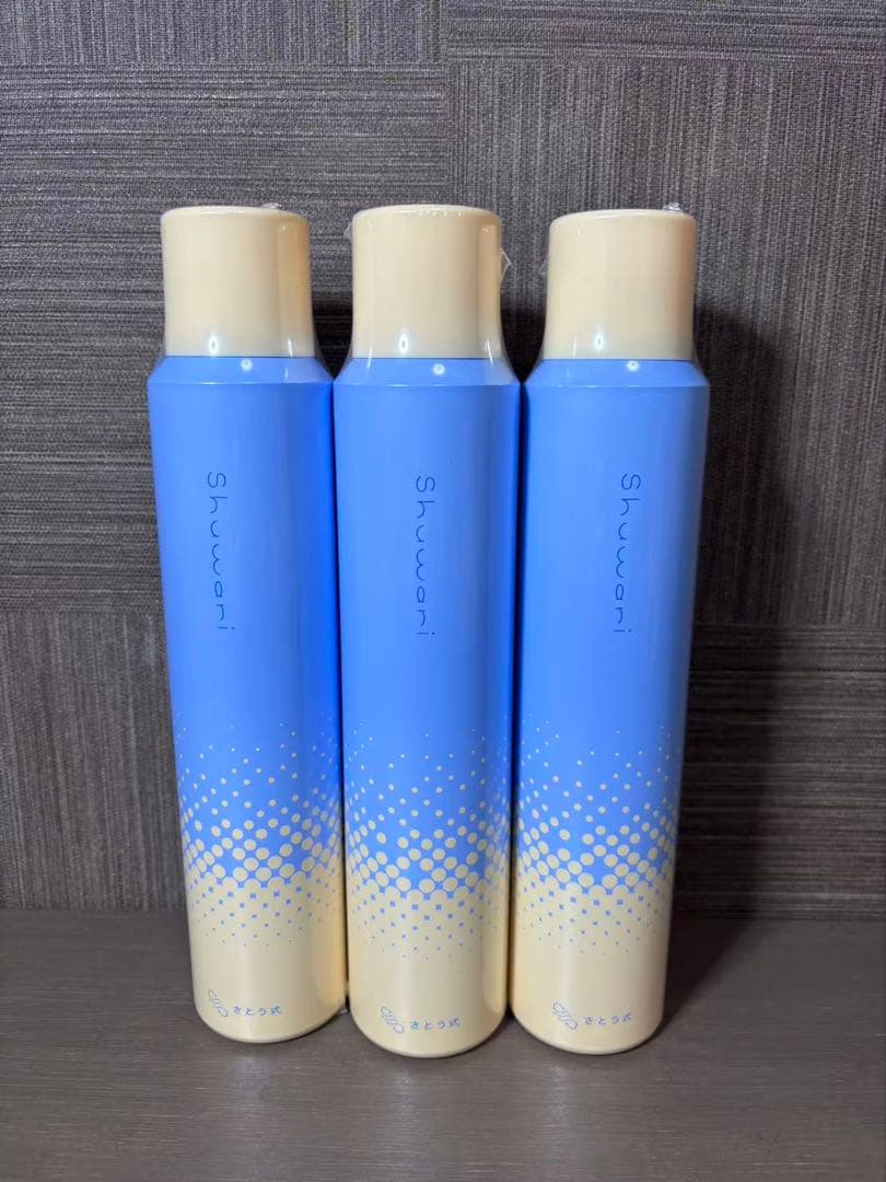 Shuwari 化粧水 3本セット Shuwari -しゅわり- さとう式炭酸ナノバブル化粧水