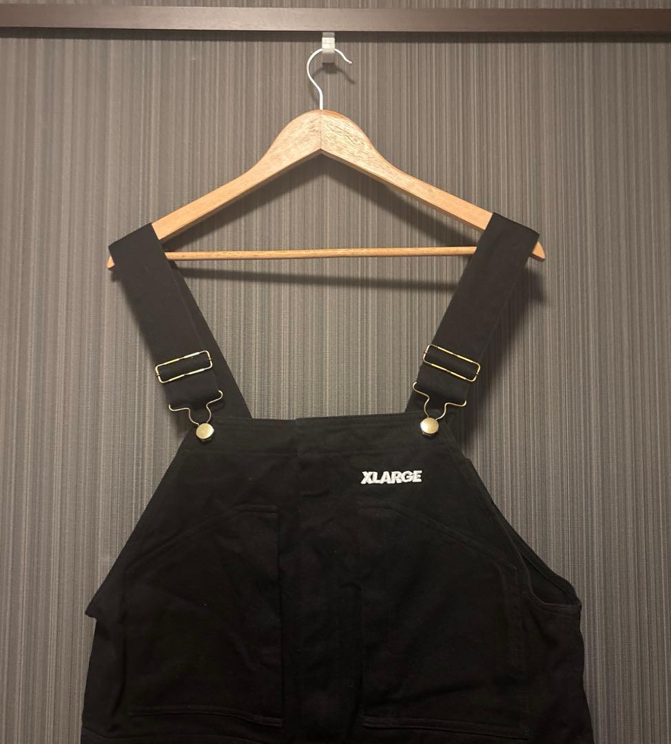 XLARGE × Dickies ブラックオーバーオール XL XLARGE OFFICIAL SITE（エクストララージ オフィシャルサイト）