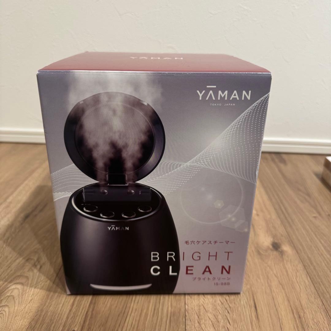 YAMAN BRIGHT CLEAN スチーマー IS-98B 新品 未使用 新品未開封】ヤーマン 毛穴ケアスチーマー ブライトクリーン IS-98B