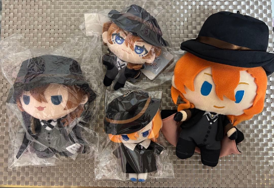 文豪ストレイドッグス 文スト 中原中也 ぬいぐるみ 4点セット 匿名配送】文豪ストレイドッグス 文スト ぬいぐるみ 中原中也 4点